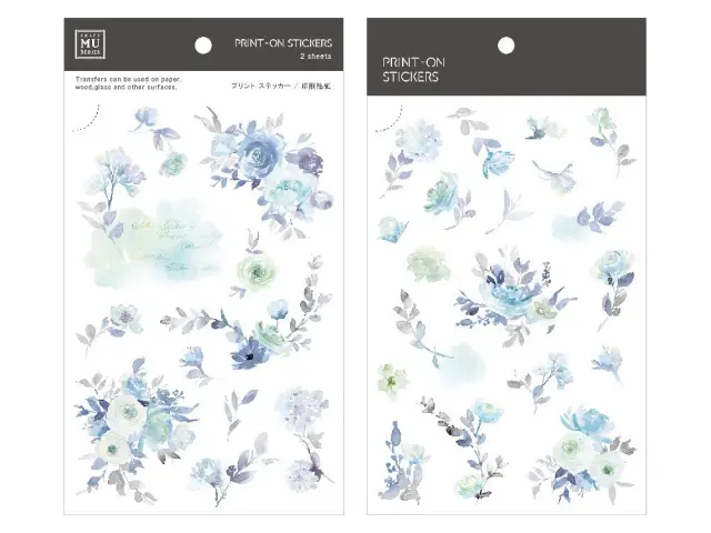 MU Print-On Transfer Stickers 191 - After The Rain