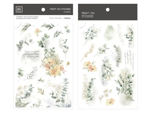 MU Print-On Siirtotarrat 192 - Summer Morning Mist