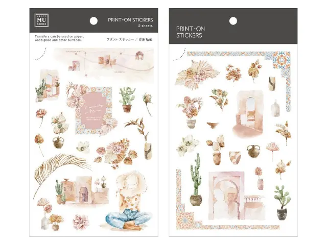 MU Print-On Siirtotarrat 197 - Summer Trip In Morocco