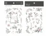 MU Print-On Transfer Stickers 204 - Intertwined Beauty