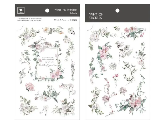 MU Print-On Transfer Stickers 204 - Intertwined Beauty