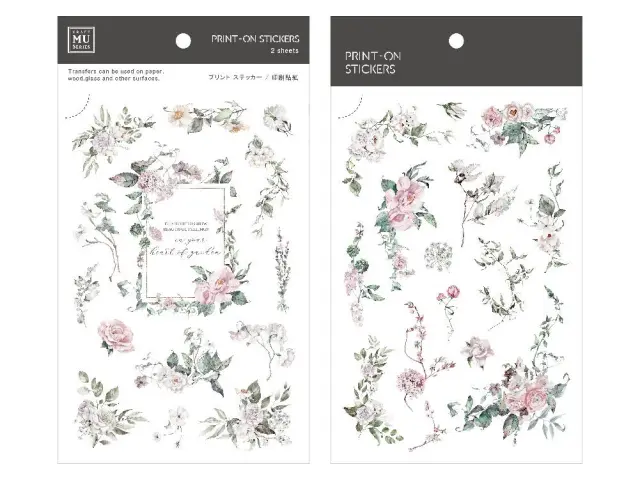 MU Print-On Siirtotarrat 204 - Intertwined Beauty