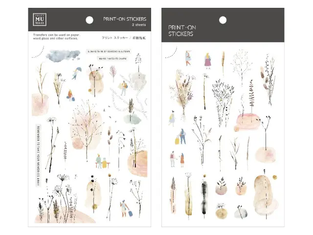 MU Print-On Transfer Stickers 206 - Changing Seasons