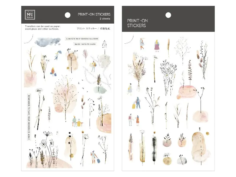 MU Print-On Transfer Stickers 206 - Changing Seasons