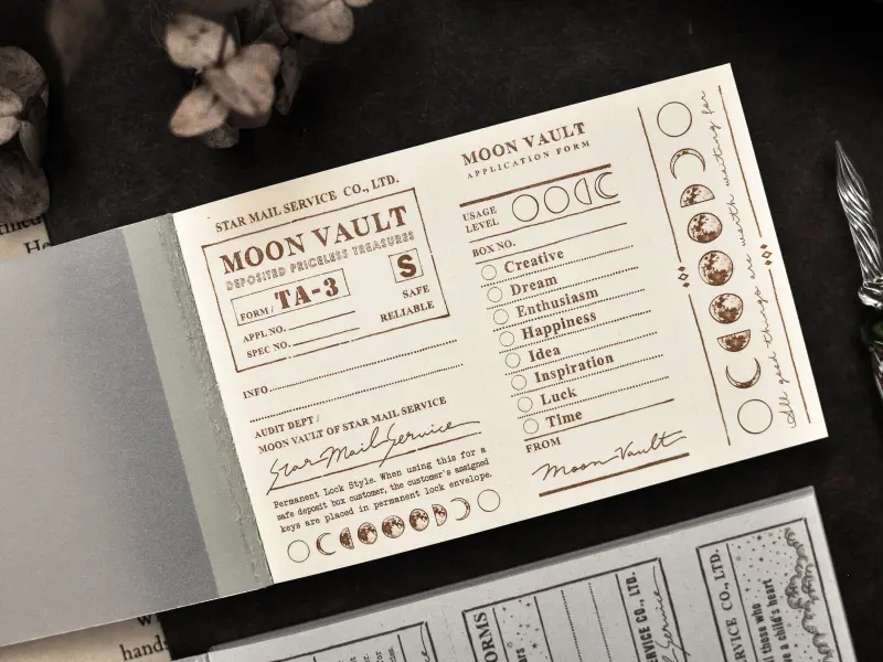 Miao Stelle Memo Pad - Moon Vault Note