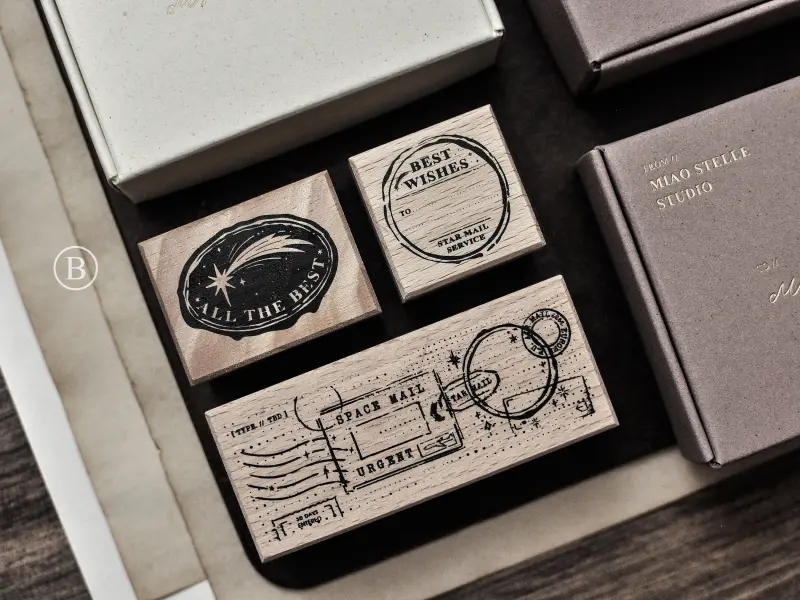 Miao Stelle Stamp Set Star Mail - B