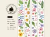Miaostelle Washi Tape - Flower Press