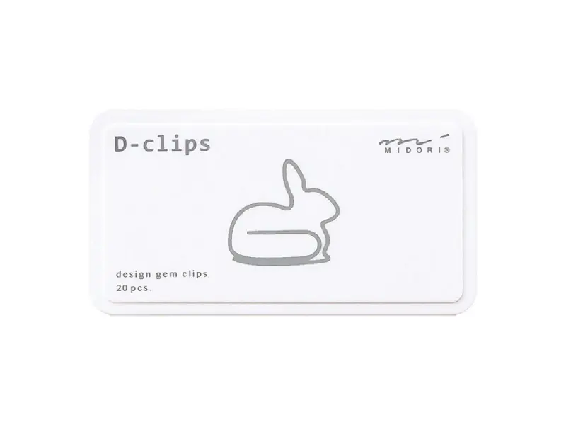 Midori D-Clip Animals - Rabbit
