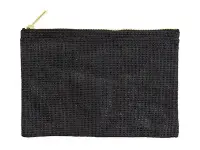 Midori Pulp Paper Cord Pen Pouch - Black