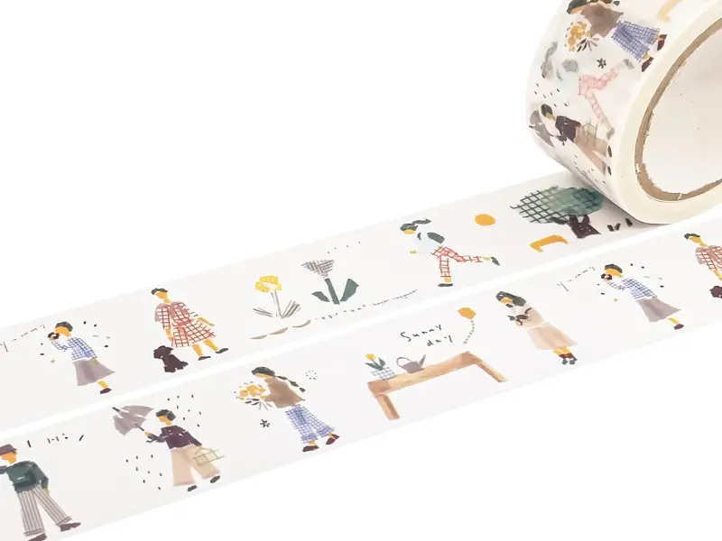 Saien x Miki Tamura Washi Tape - Fine Day