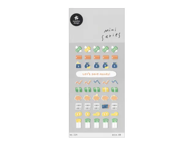 Suatelier Mini Series Planner Stickers - Deco.08