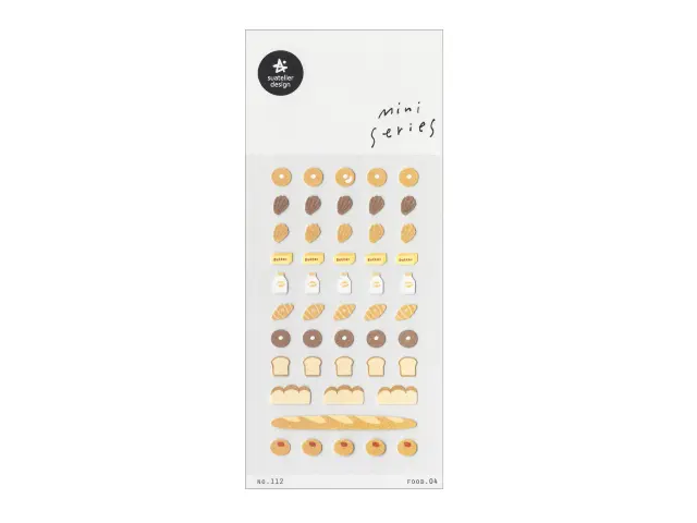 Suatelier Mini Series Planner Stickers - Food.04