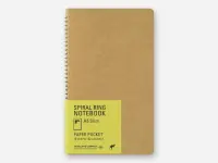 Paper Pocket A5 Slim Spiral Ring Notebook
