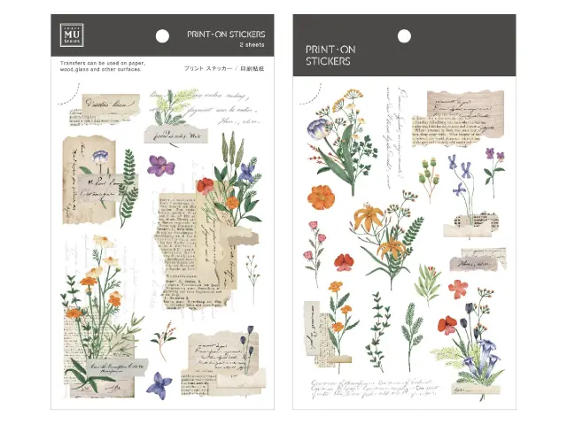 MU Print-On Siirtotarrat 213 - Love For Old Paper