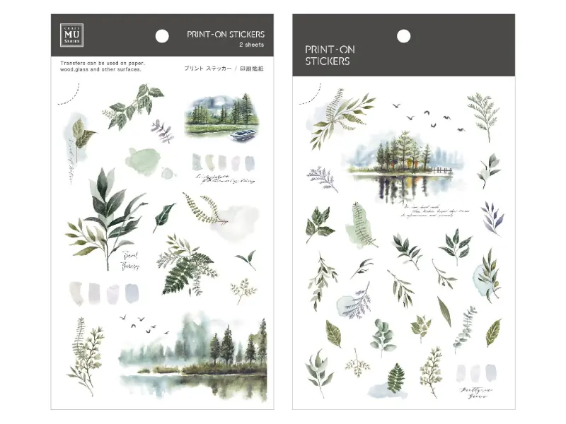 MU Print-On Transfer Stickers 216 - Travel Therapy