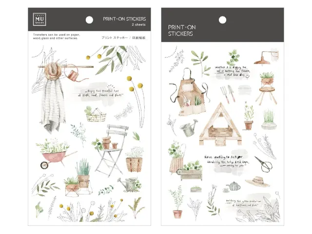 MU Print-On Siirtotarrat 217 - Slow Day