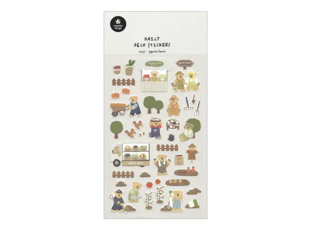 Suatelier Stickers 1137 - Ggumi Farm