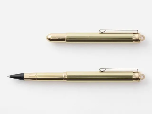 TRC Brass Rollerball Pen
