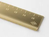 Traveler's Company Brass Ruler