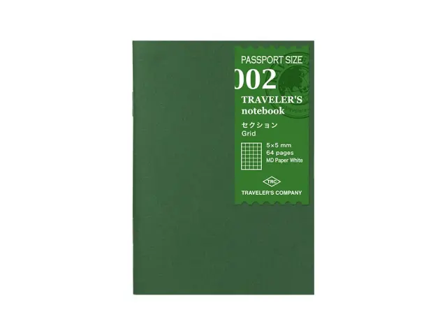 002. Grid Refill Passport Traveler's Notebook