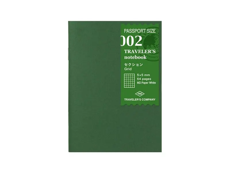 002. Grid Refill Passport Traveler's Notebook