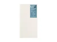 027. Watercolor Paper Refill Traveler's Notebook 