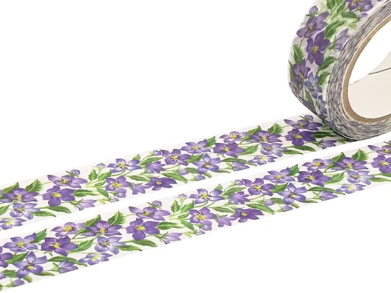 Saien | Washi Tape Floral - Balloon Flower