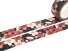Washi Tape Kimono - Red And White Plum