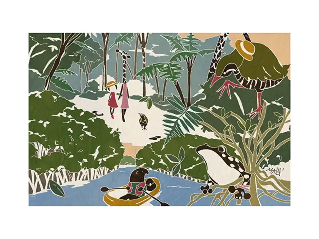 Who Mails Postcard - Okinawa Yanbaru No Mori