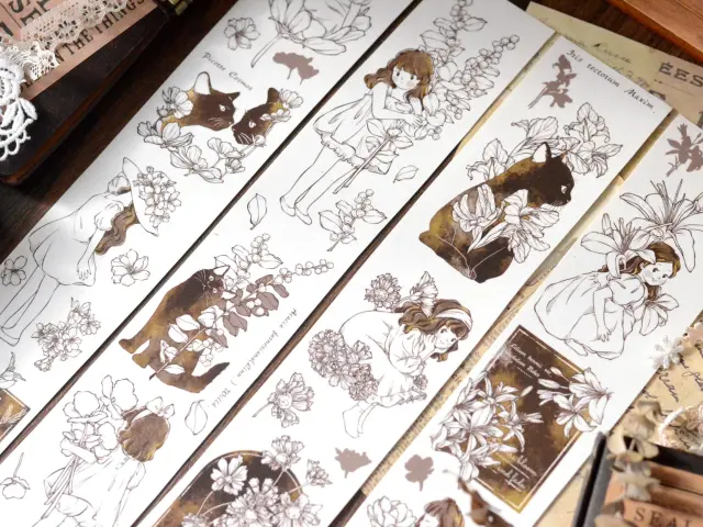 Xiaobaijia Tape - Leisurely Walk With Cat