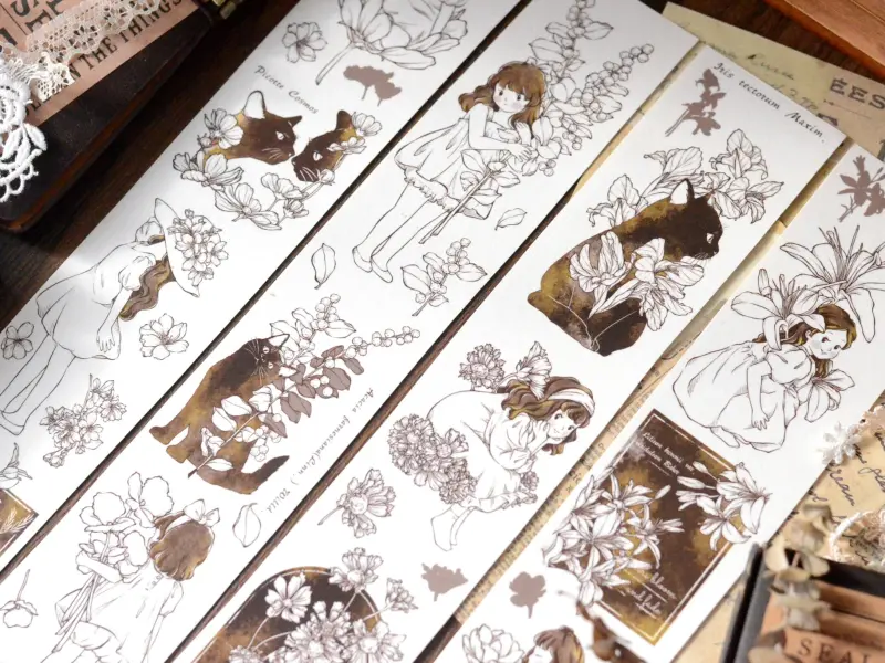 Xiaobaijia Tape - Leisurely Walk With Cat