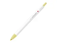 Zebra Clickart Retractable Marker Pen - Lemon