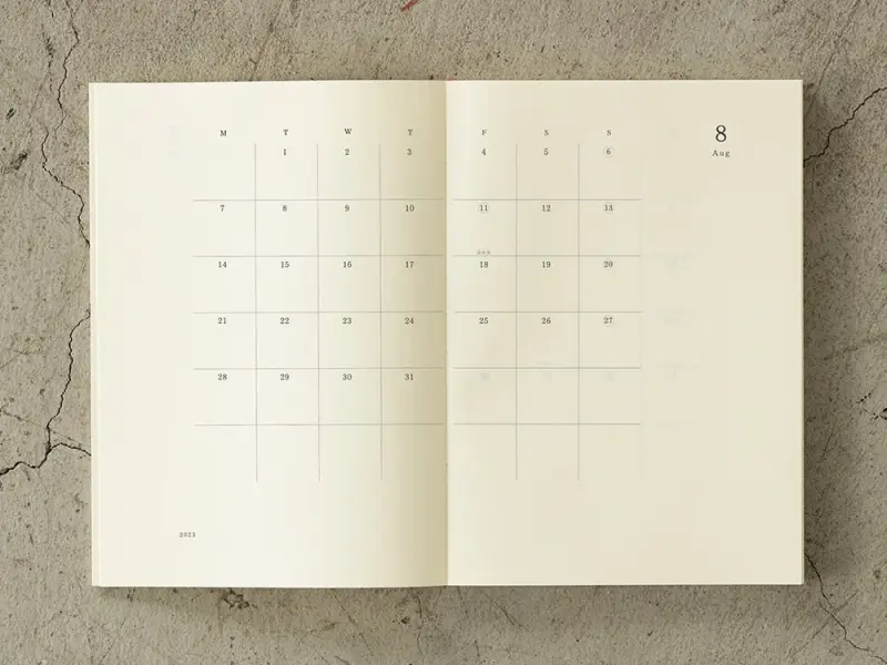 2023 MD [A5] Notebook Diary