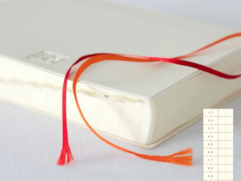 2026 MD [A6] Notebook Diary 1 Day 1 Page