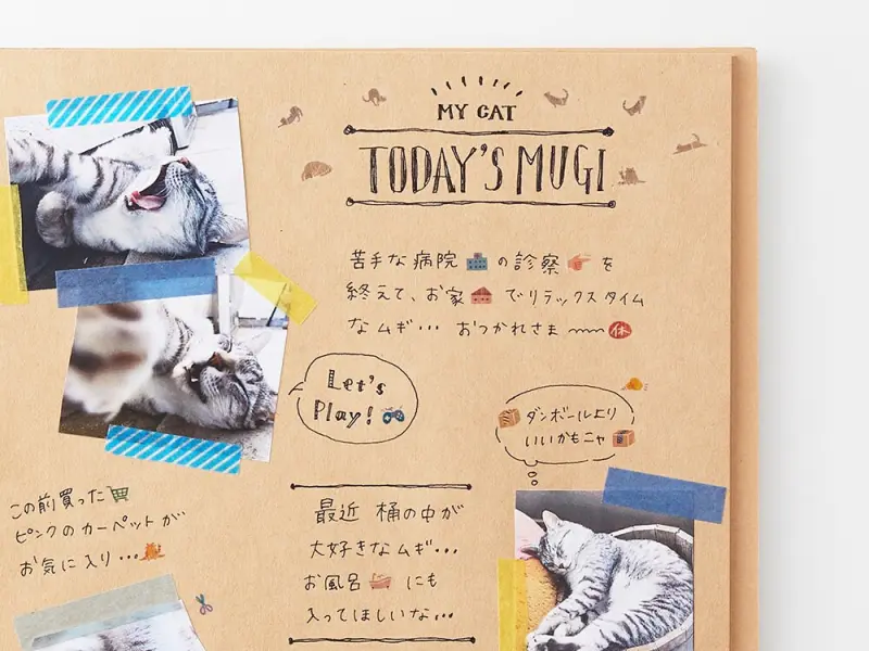 Deco Rush Decorative Tape - Cat