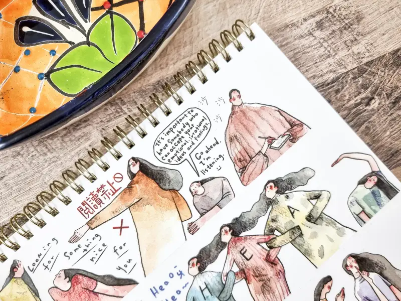 Ding Idako Matte PET Tape - Daisy Diary