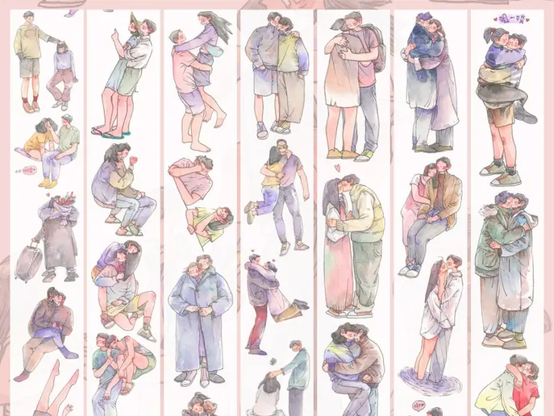 Ding Idako Washi Tape - Intimacy