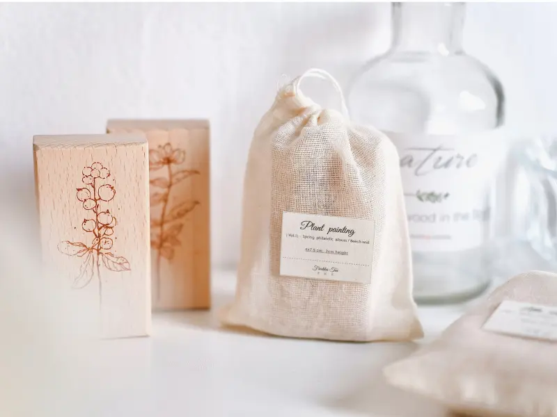 Freckles Tea | Stamp Girl - Flowers In The Skirt