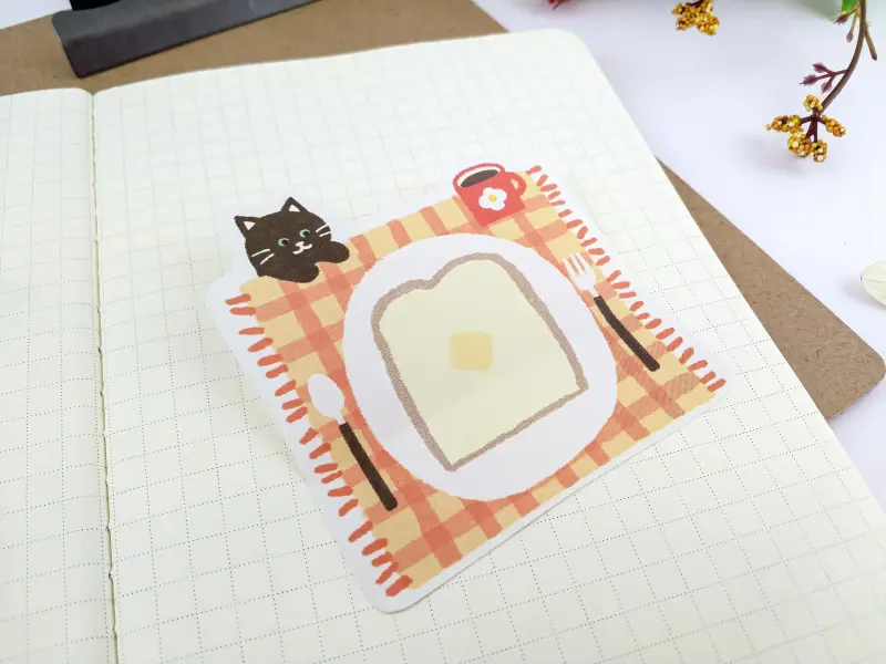 Furukawa Paper Sticky Notes - Toast