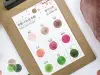 Kamio | Color Dot Tracking Paper Stickers - Cherry Blossoms
