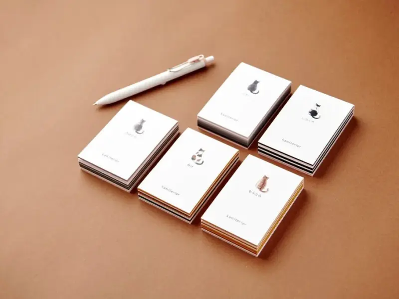 Kamiterior Mini Multipurpose Paper Pad Cat - Black And White