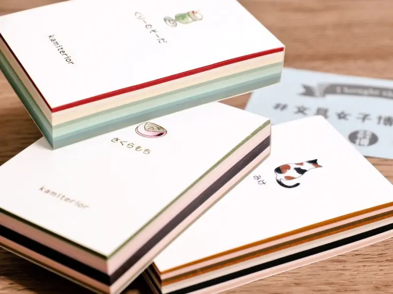 Kamiterior Mini Multipurpose Paper Pad Dessert - Sakura Mochi