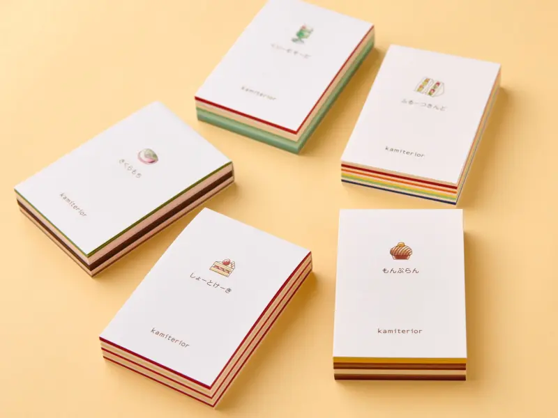 Kamiterior Mini Multipurpose Paper Pad Dessert - Sakura Mochi