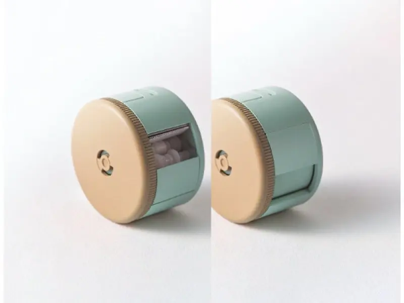 Kokuyo | Bobbin Case With Cutter - Mint
