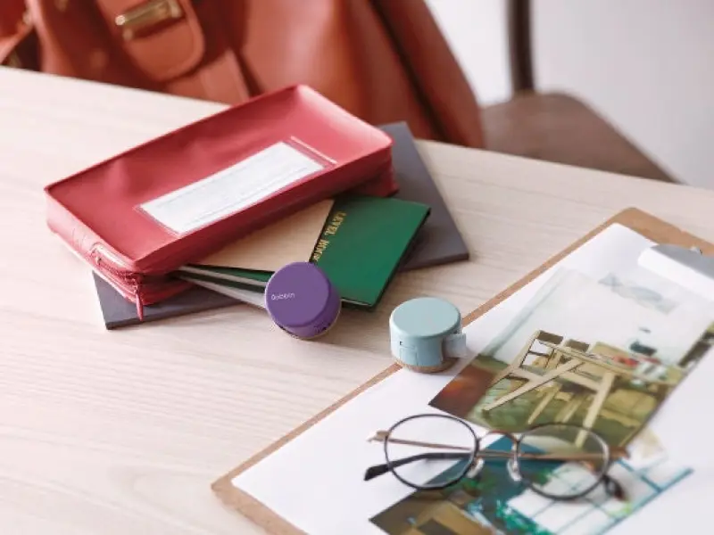 Kokuyo | Bobbin Case With Cutter - Purple