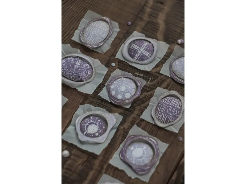 Lin Chia Ning Stamp Set - Stationery Vol.1