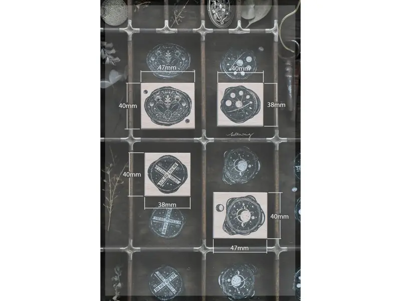 Lin Chia Ning Stamp Set - Stationery Vol.1