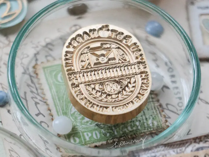 Lin Chia Ning Wax Seal Stamp - You Got a Happy Mail