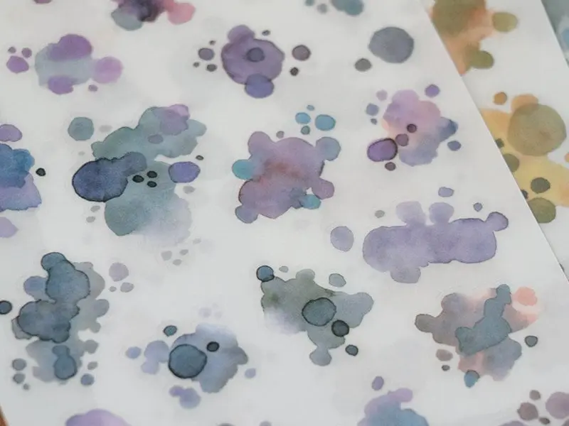 LCN Print-On Stickers - Color Lumps Vol.1