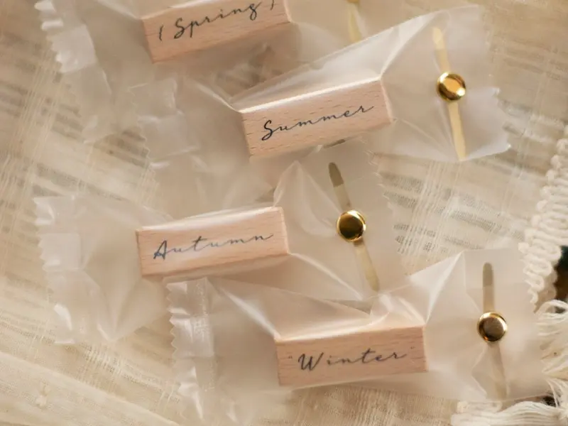 Loidesign x 63penhouse Text Stamp Set - Four Seasons